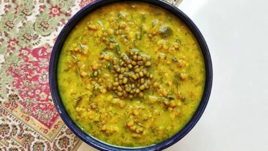 طرز تهیه آش ماش