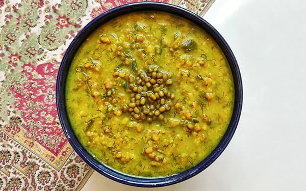 طرز تهیه آش ماش