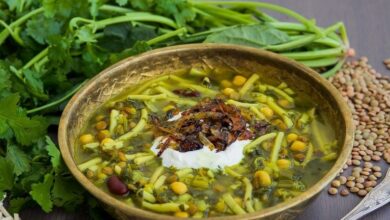 طرز تهیه آش رشته