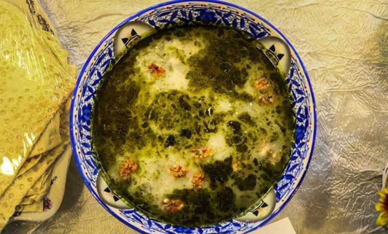 طرز تهیه اشکنه