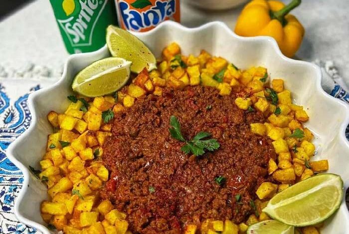 طرز تهیه واویشکا با گوشت