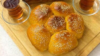 طرز تهیه نان شیرمال