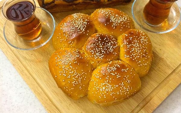 طرز تهیه نان شیرمال