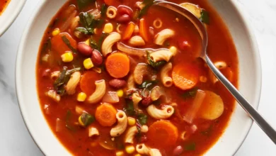 طرز تهیه سوپ مینسترونه