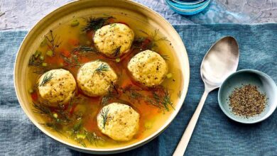 طرز تهیه سوپ ماتزوبال
