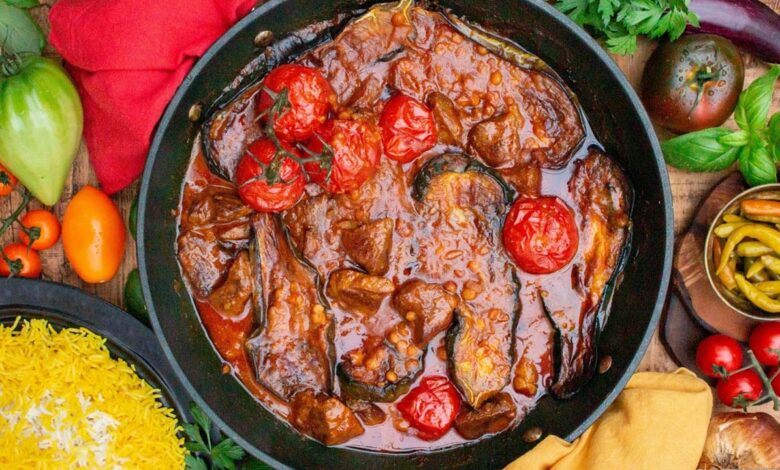 طرز تهیه خورشت بادمجون