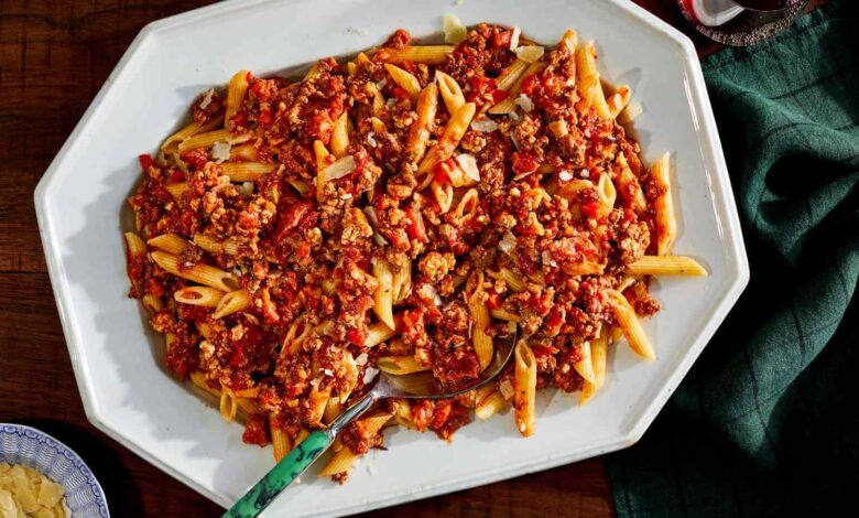 طرز تهیه پاستا بلونز